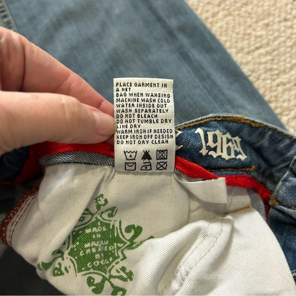 COOGI Australia Colorful embroidered womens denim jeans size 7/8. - Picture 10 of 16
